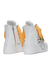 CALIPSO — Gepolsterte Schlauchschnürsenkel — Orange