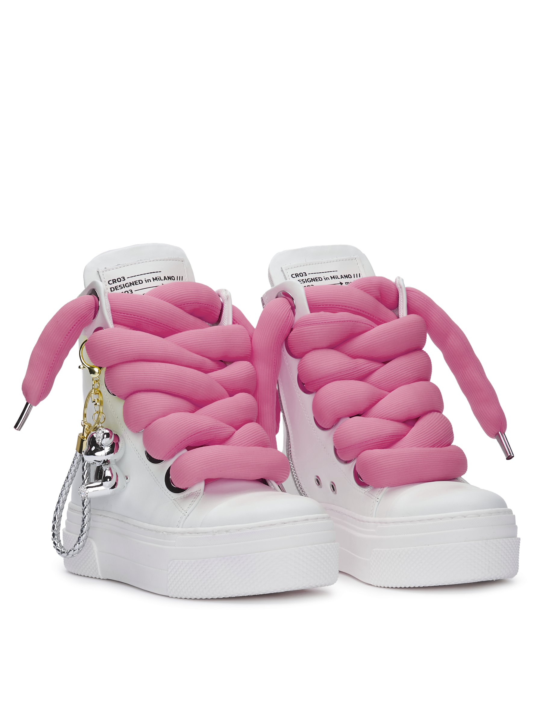 CALIPSO – Lacets tubulaires fuchsia