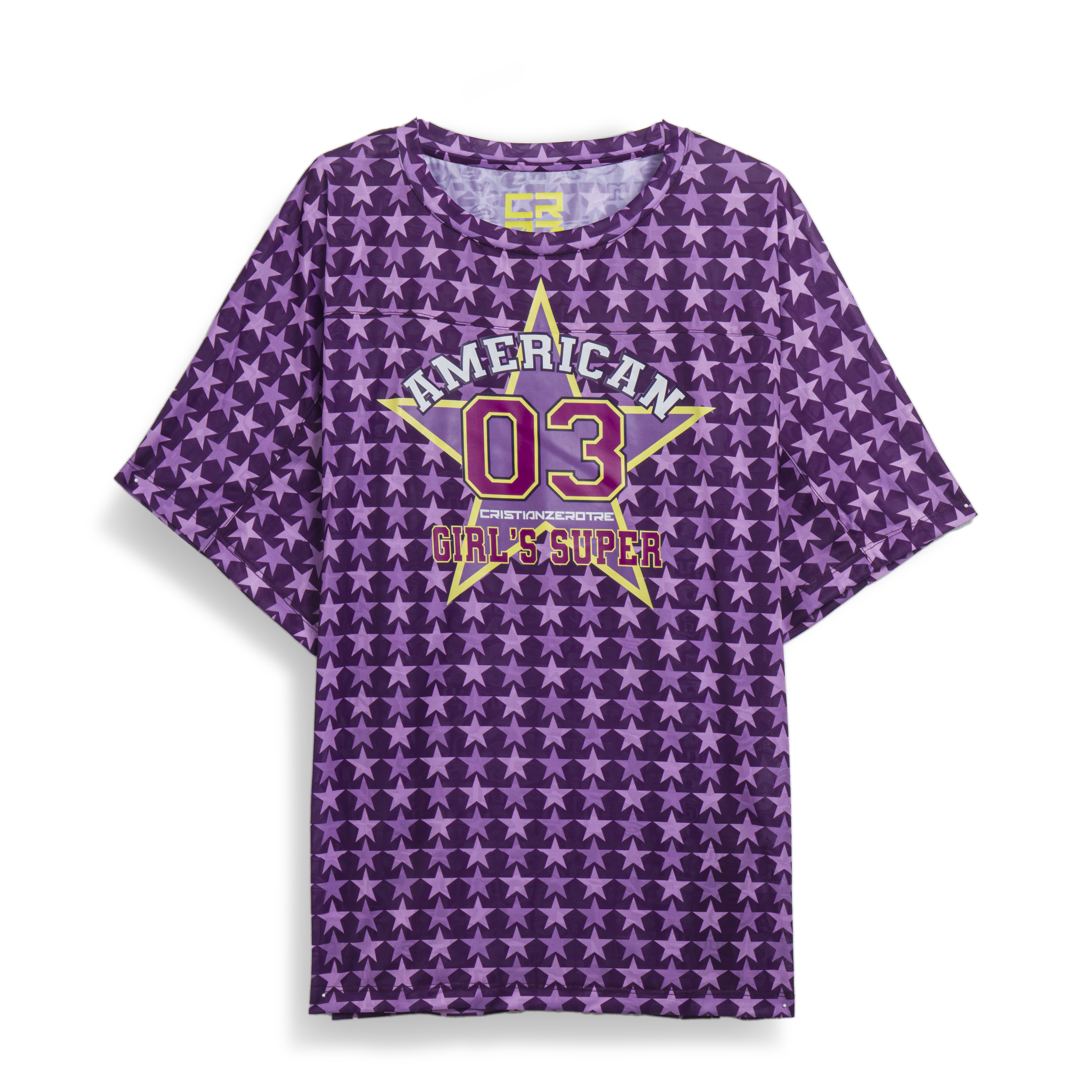 Purple American 03 Stars T-Shirt
