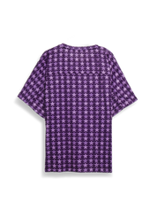 T-shirt Americana 03 Stelle Viola