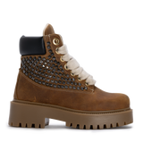 STARBOOT CUSTOM – Brown Pyramid Stud Edition