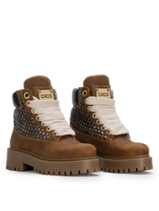 STARBOOT CUSTOM – Edizione Chiodo Piramide Marrone