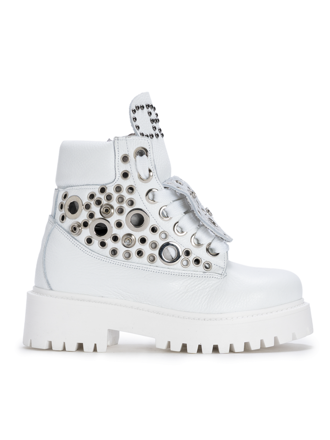 STARBOOT CUSTOM – Édition Clous Argent Blanc