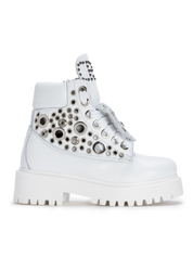 STARBOOT CUSTOM – Édition Clous Argent Blanc