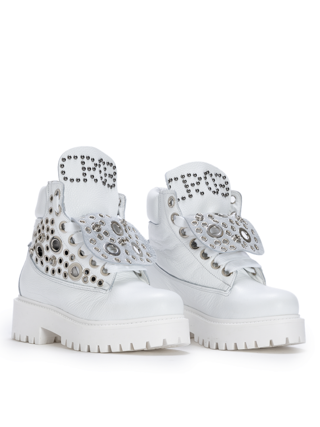 STARBOOT CUSTOM – Édition Clous Argent Blanc
