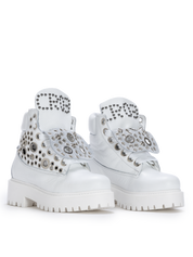 STARBOOT CUSTOM – Édition Clous Argent Blanc