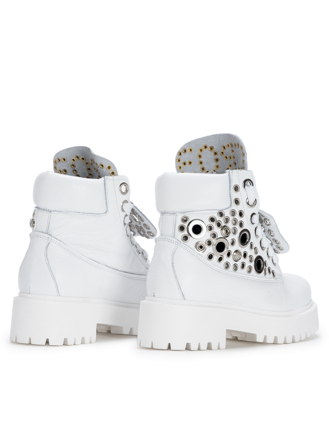 STARBOOT CUSTOM – Édition Clous Argent Blanc