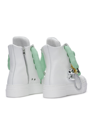CALIPSO — Gepolsterte Schlauchschnürsenkel — Sky Green
