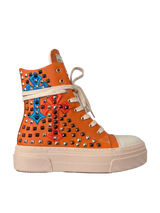 CALIPSO COCO - Orange Cross Studs