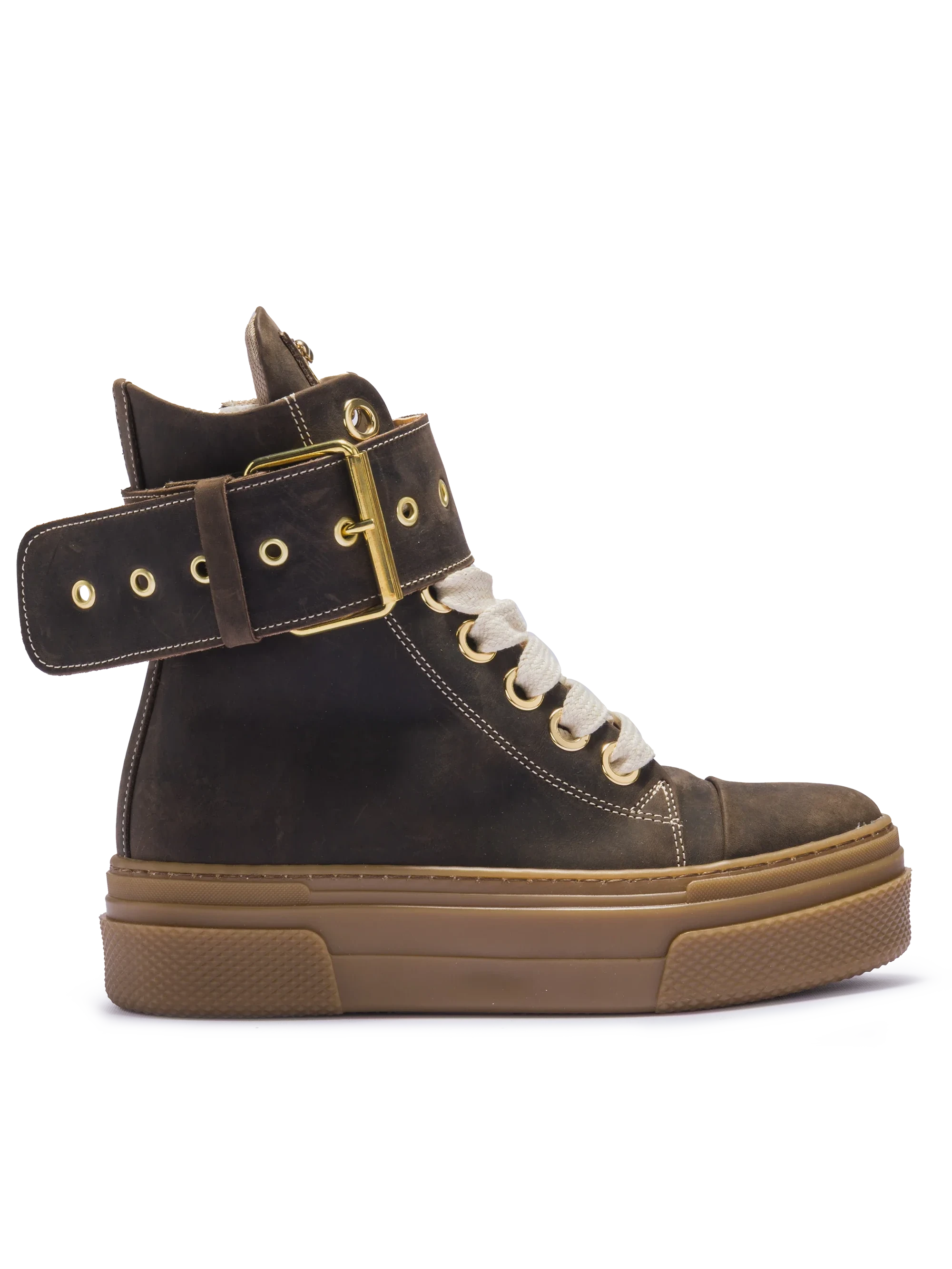 CALIPSO – Edizione Cintura Nubuck Marrone Scuro