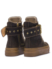 CALIPSO – Edizione Cintura Nubuck Marrone Scuro