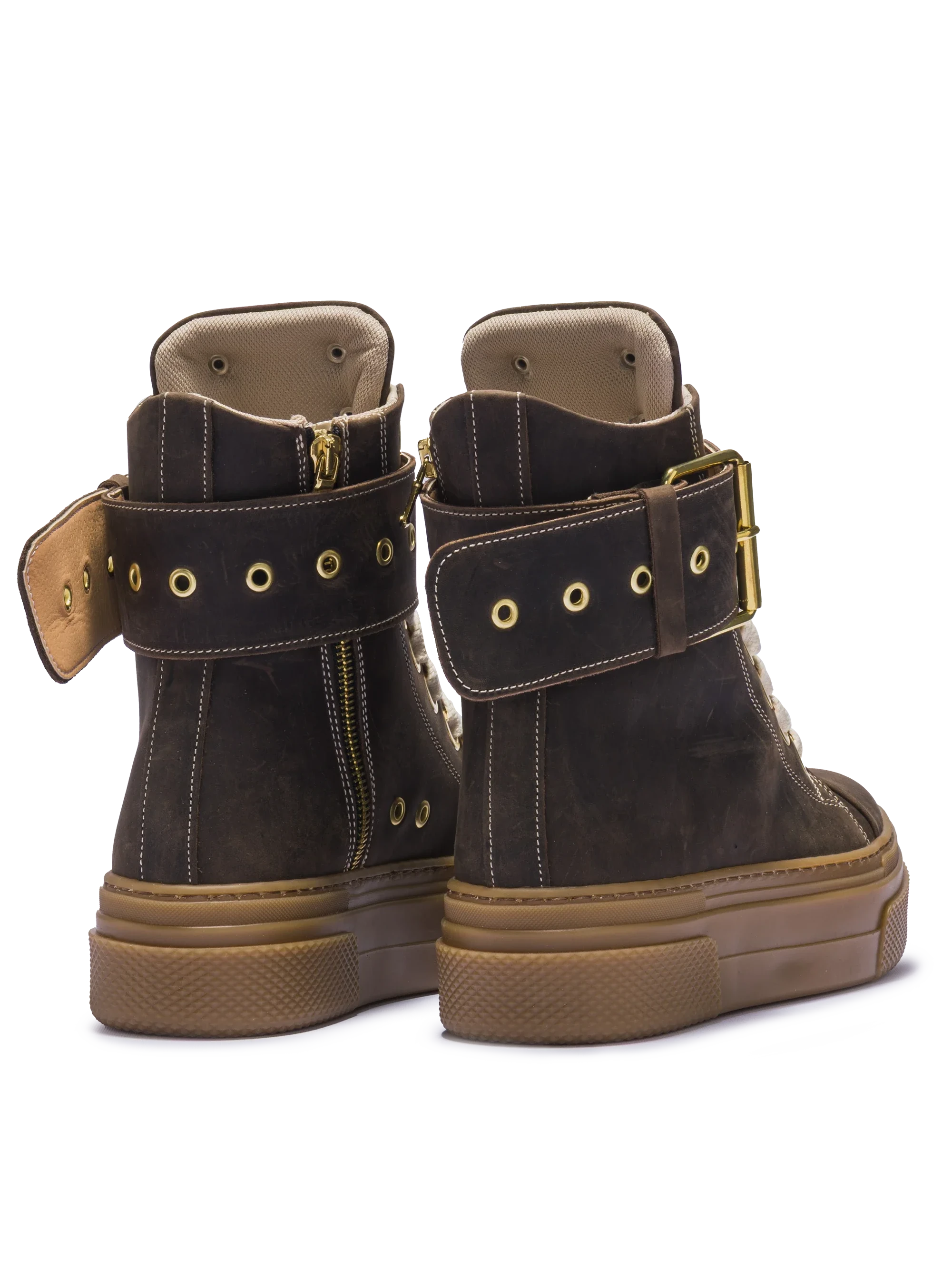 CALIPSO – Edizione Cintura Nubuck Marrone Scuro