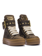 CALIPSO – Edizione Cintura Nubuck Marrone Scuro