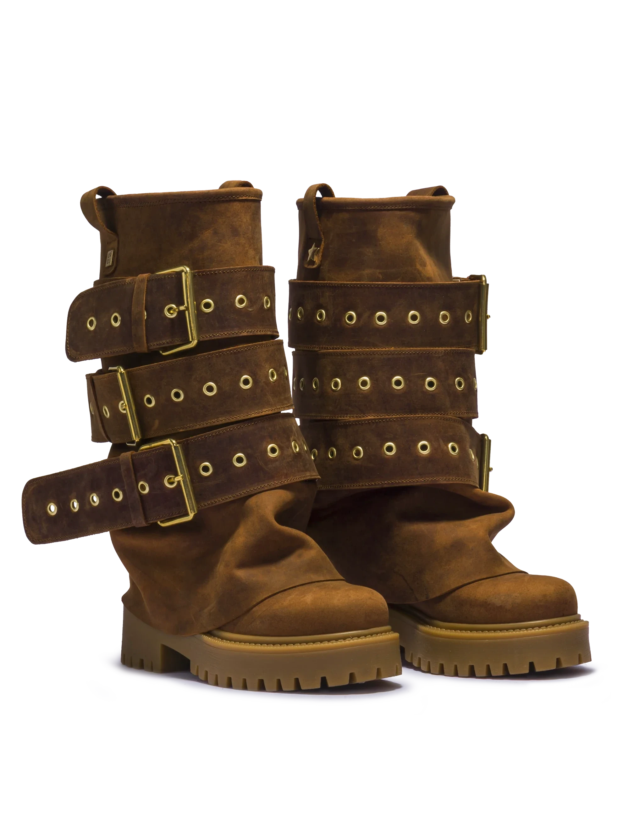 CHUNKY – Edizione Cintura Nubuck Marrone