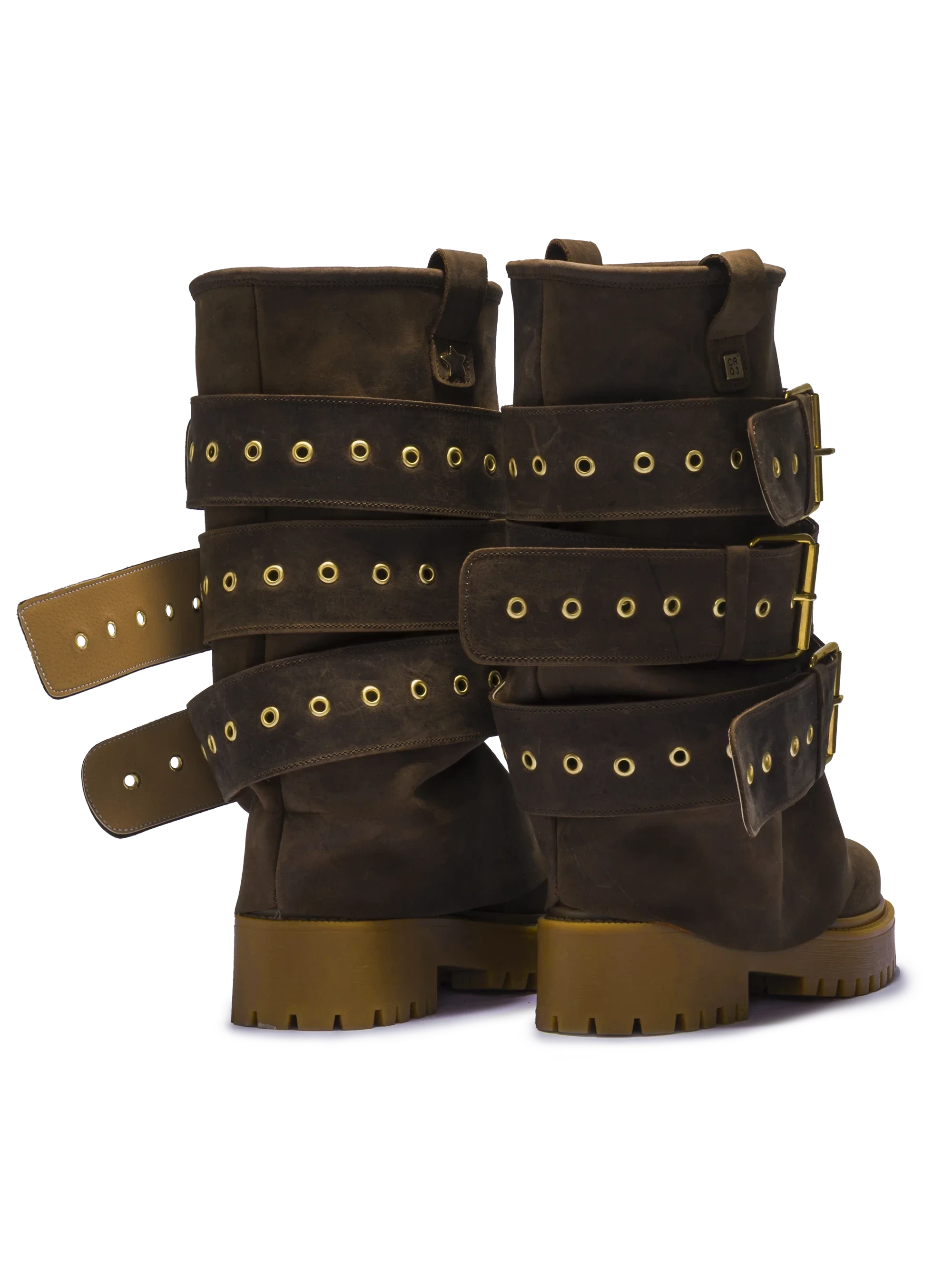 CHUNKY – Edizione Cintura Nubuck Marrone Scuro