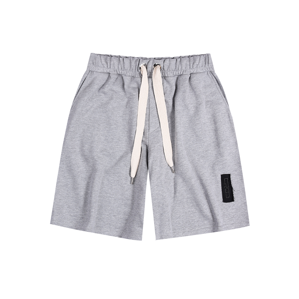"CR03" Melange Grey Short-Shorts-CRISTIANZEROTRE