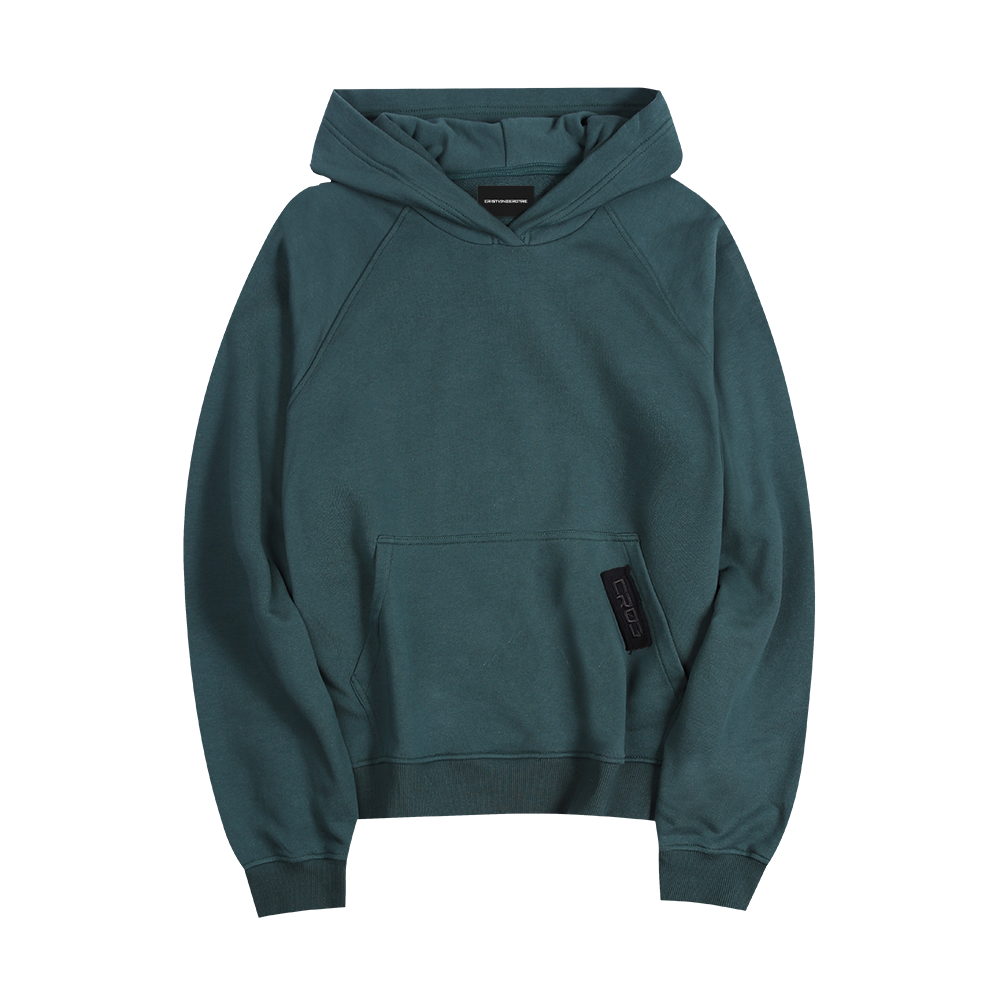 "CR03" Moss Green Hoodie-Hoodie-CRISTIANZEROTRE