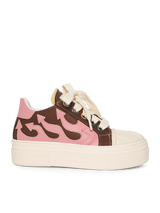 CALIPSO FLAME — Niedriger Schaft — Braun/Pink