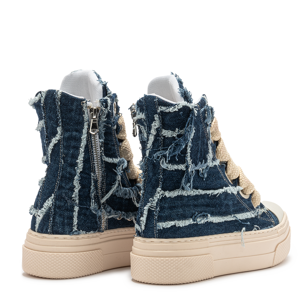 Calipso 300 Destroyed – Blue Jeans-Sneaker-CRISTIANZEROTRE
