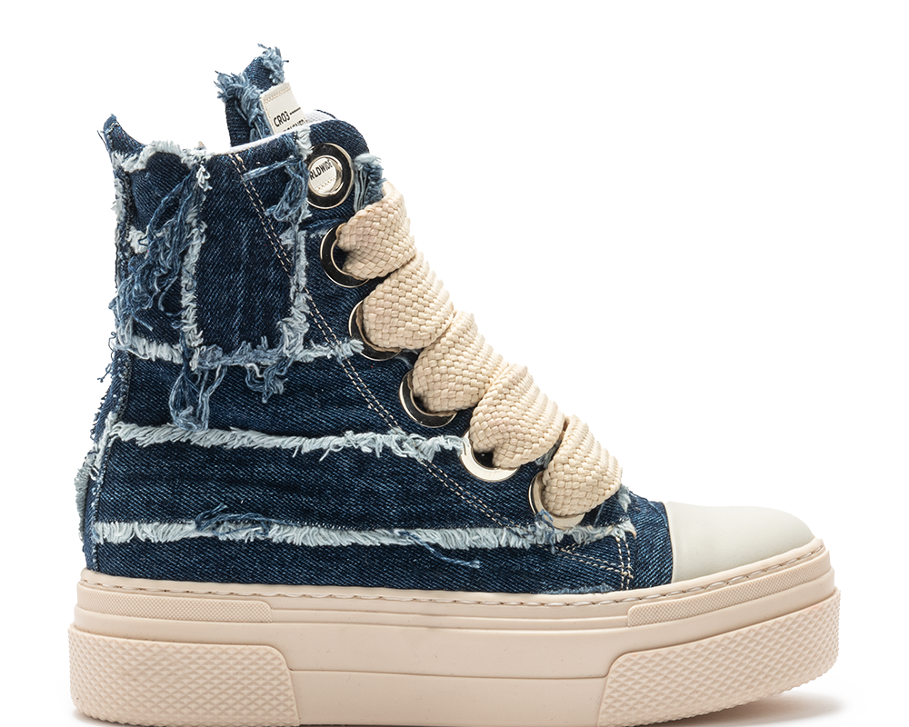 Calipso 300 Destroyed – Blue Jeans-Sneaker-CRISTIANZEROTRE