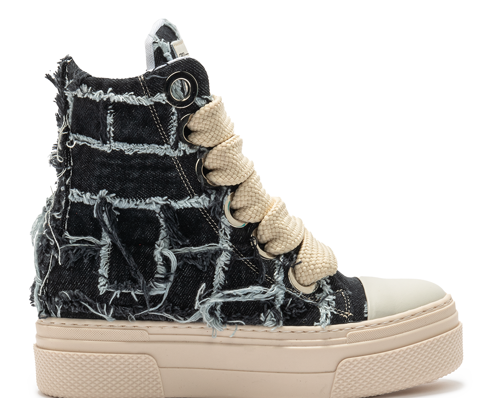 Calipso 300 Destroyed – Grey Jeans-Sneaker-CRISTIANZEROTRE