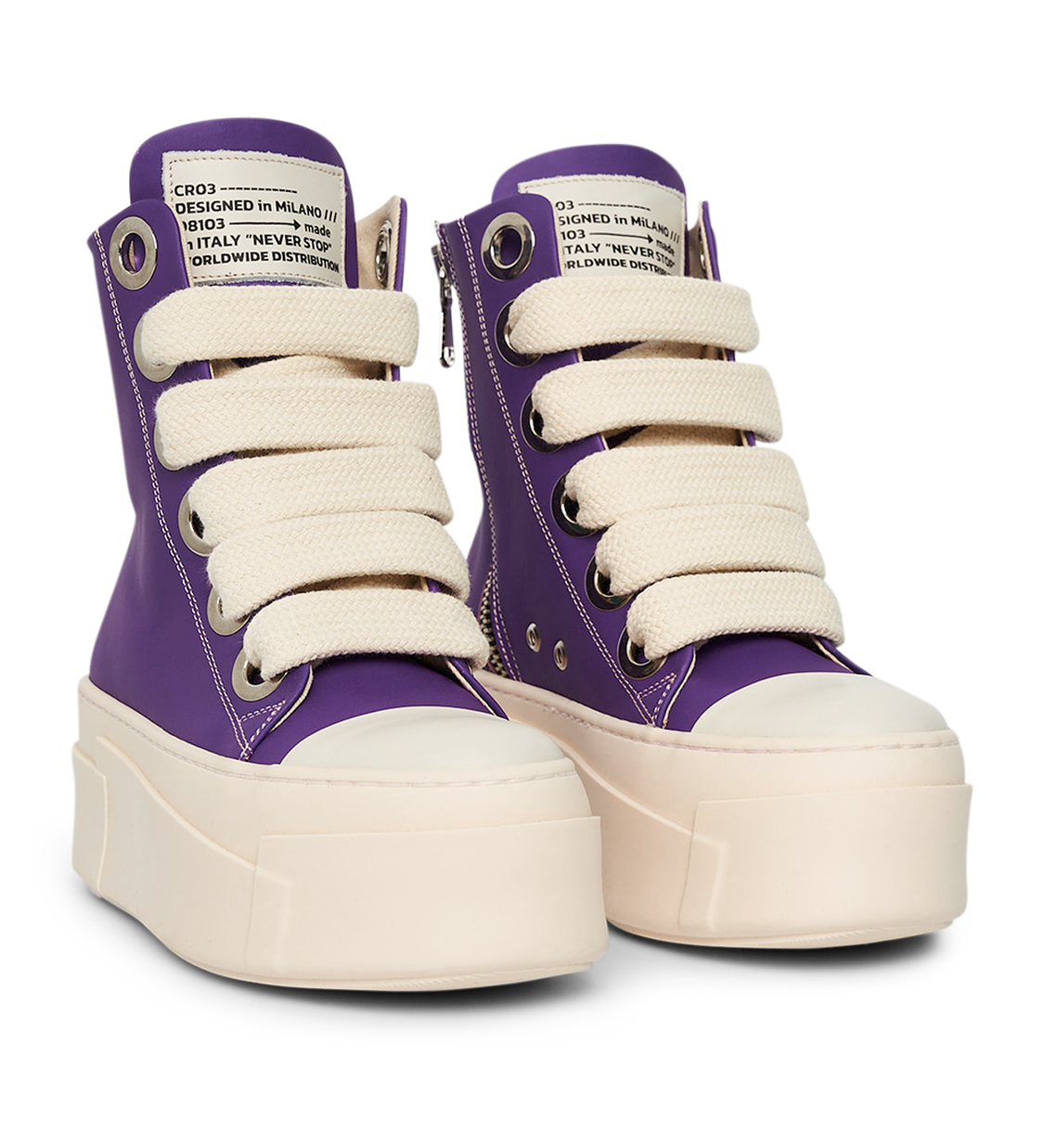 Calipso 600 – Violet Leather-Sneaker-CRISTIANZEROTRE