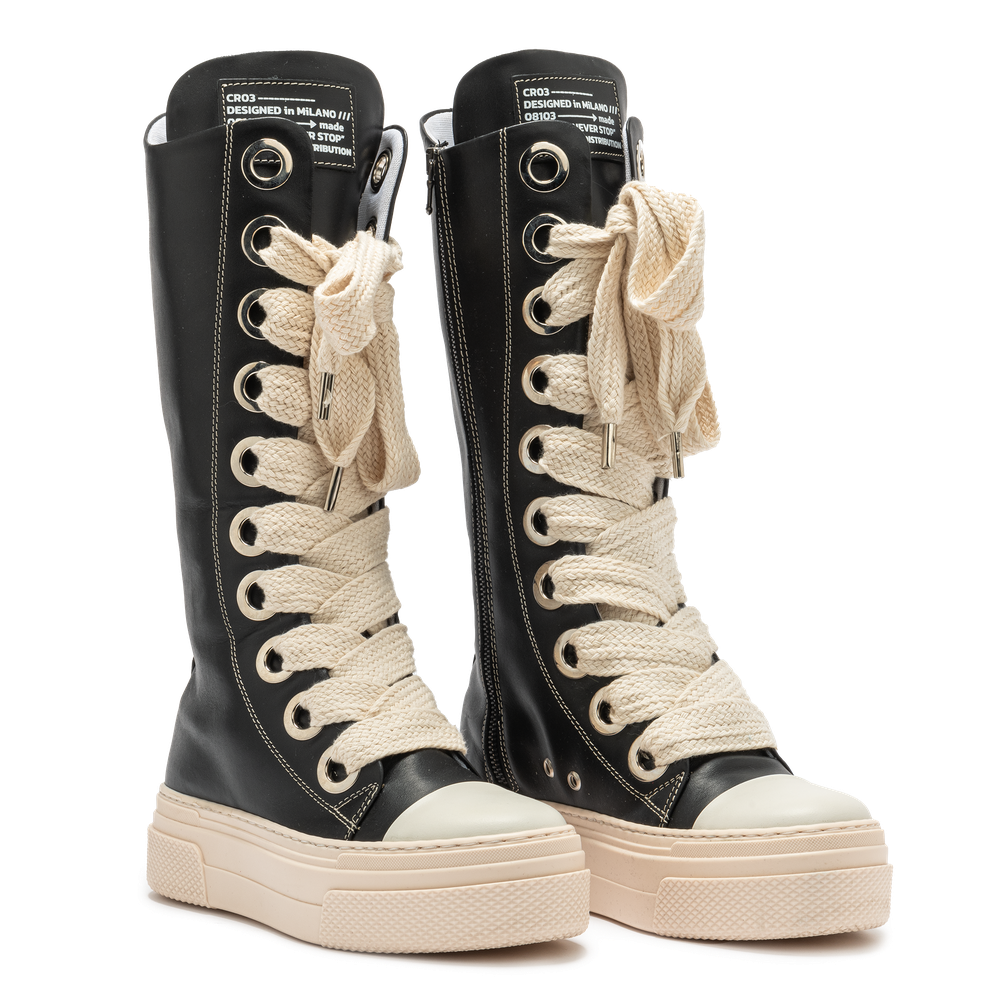 Calipso 900 – Classic Black Leather-Sneaker-CRISTIANZEROTRE