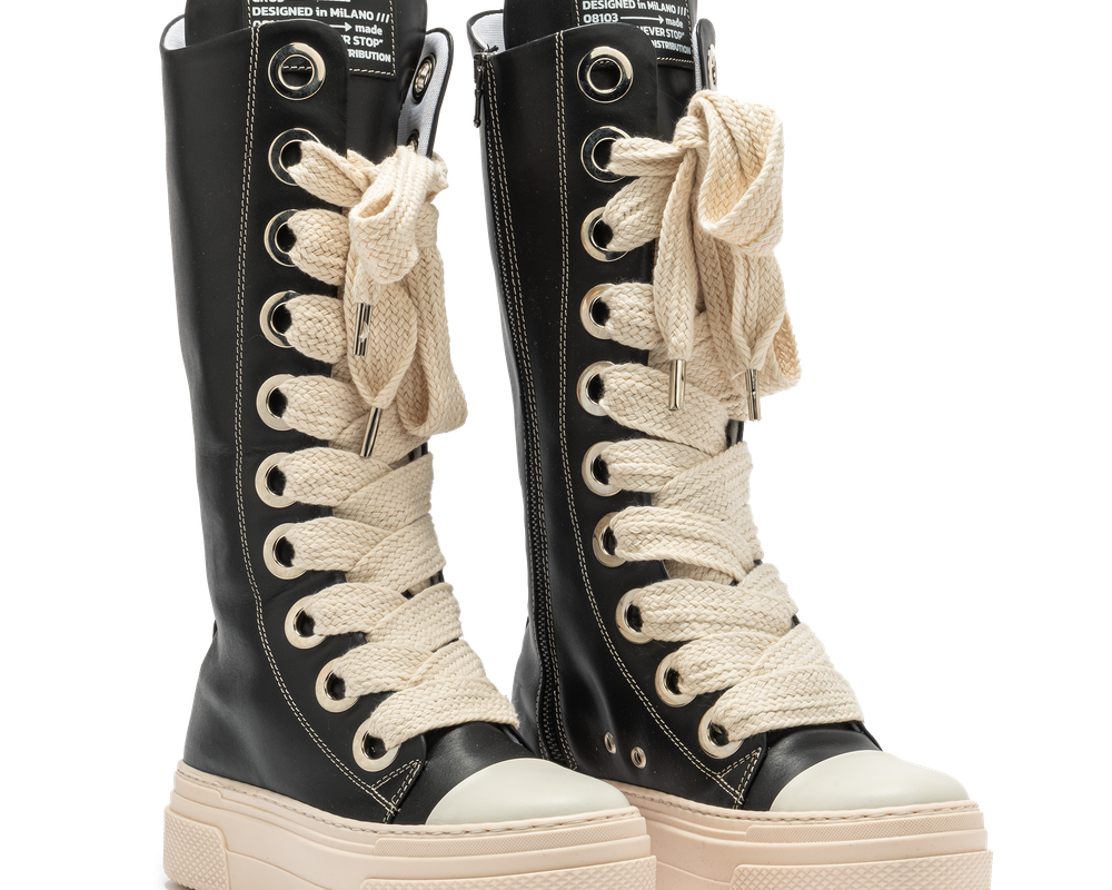 Calipso 900 – Classic Black Leather-Sneaker-CRISTIANZEROTRE