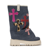 CHUNKY CROSS – Denim Blue