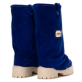 CHUNKY – Deep Blue Velvet Boots-Sneaker-CRISTIANZEROTRE