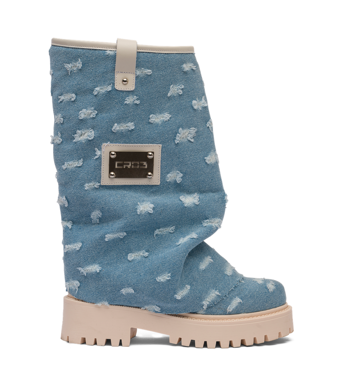 CHUNKY – Denim Boots Denim-Sneaker-CRISTIANZEROTRE