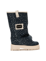 CHUNKY DIAMOND – Stivali Blu Denim