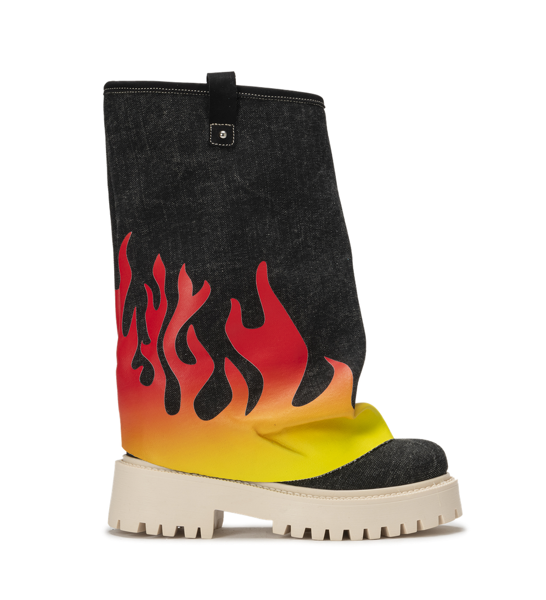CHUNKY FLAME – Denim Black-Sneaker-CRISTIANZEROTRE