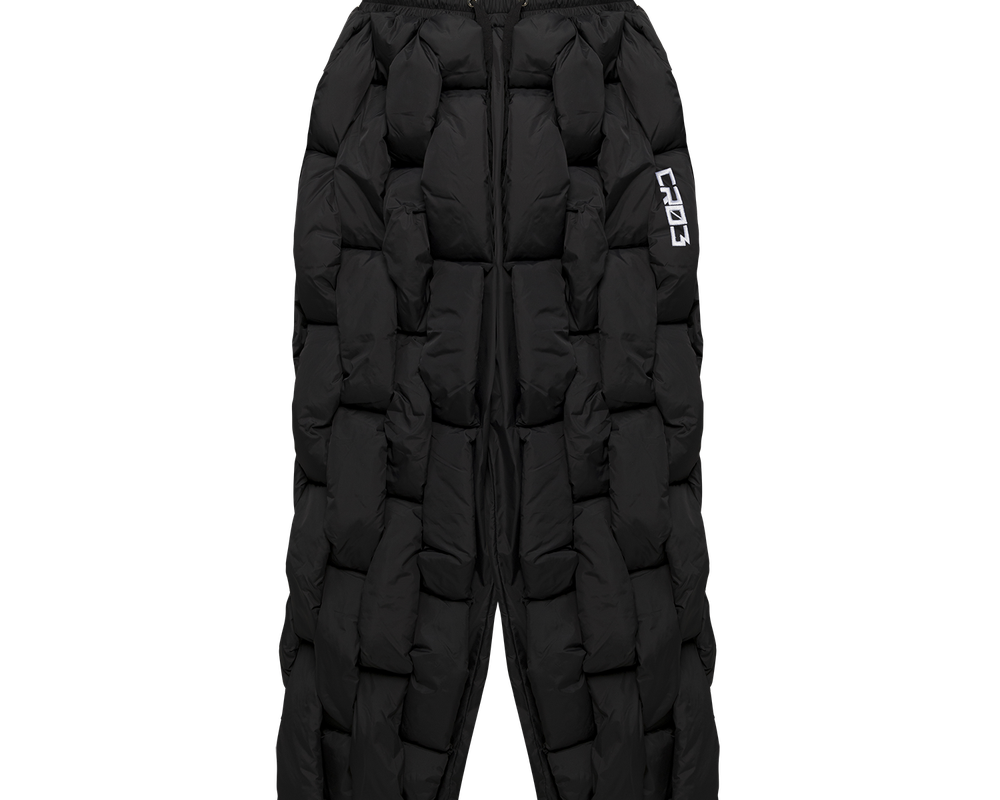 Glacier Pant – Black Weave Pant-Outwear-CRISTIANZEROTRE