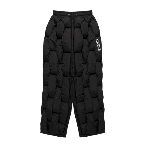 Glacier Pant – Black Weave Pant-Outwear-CRISTIANZEROTRE