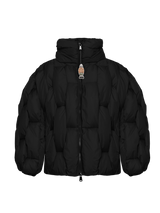 GLACIER PUFFER – Black Weave