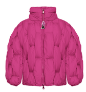 Glacier Puffer – Fuchsia Weave-Outwear-CRISTIANZEROTRE