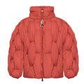 Glacier Puffer – Orange Weave-Outwear-CRISTIANZEROTRE