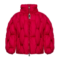 Glacier Puffer – Red Weave-Outwear-CRISTIANZEROTRE