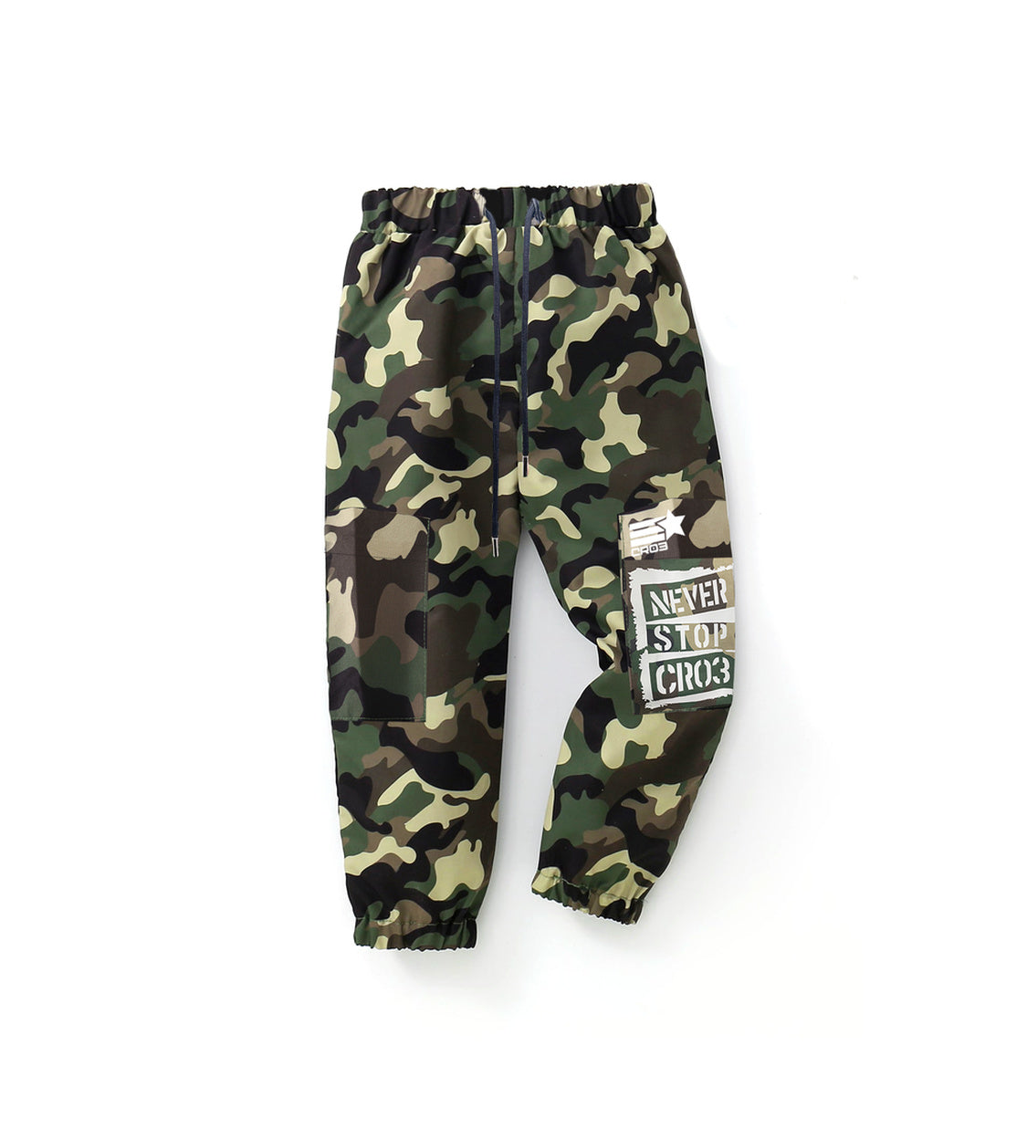 Pants Camouflage W with stamp-Pants-CRISTIANZEROTRE