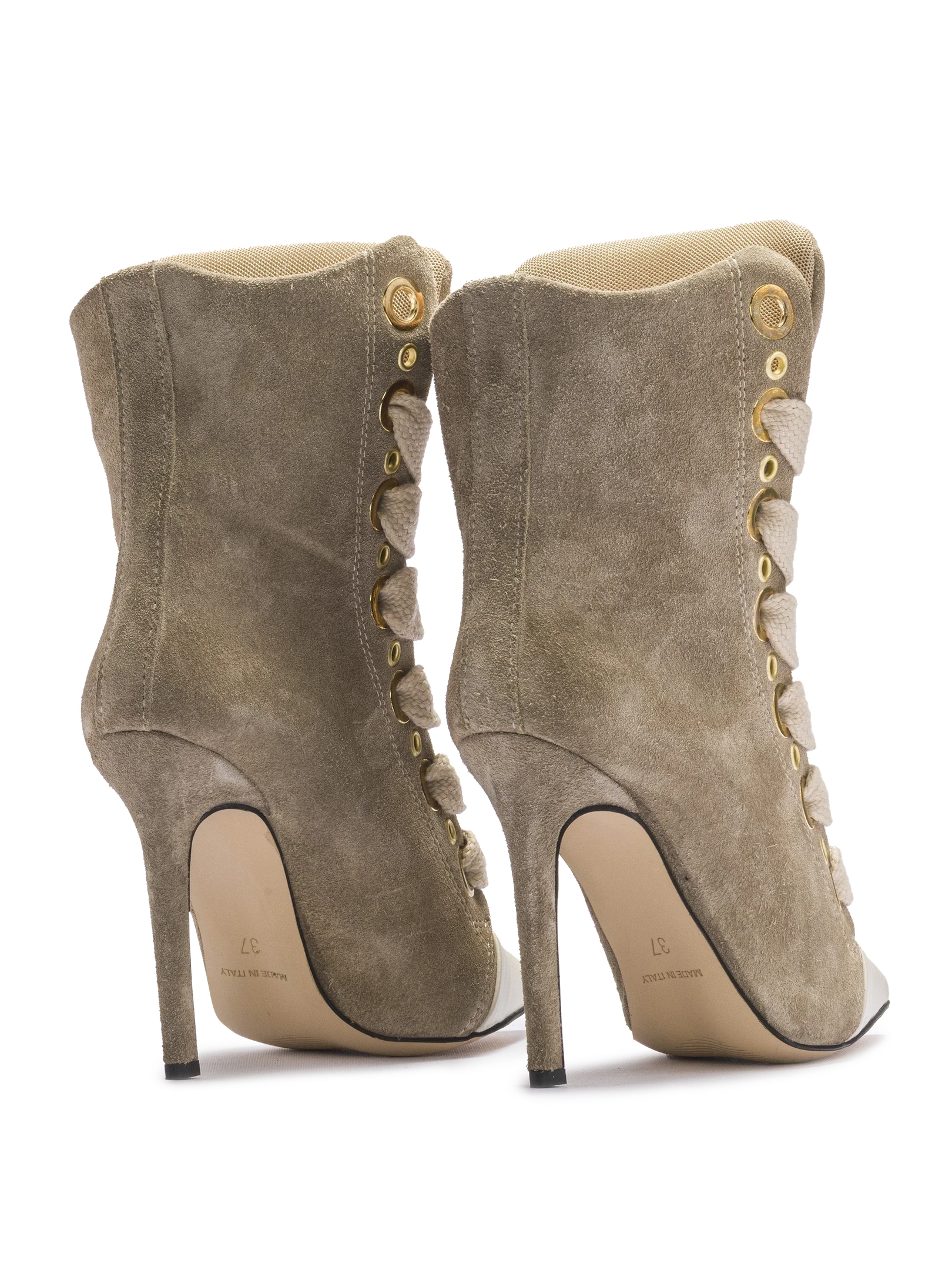 RUSH — Veloursleder — Beige
