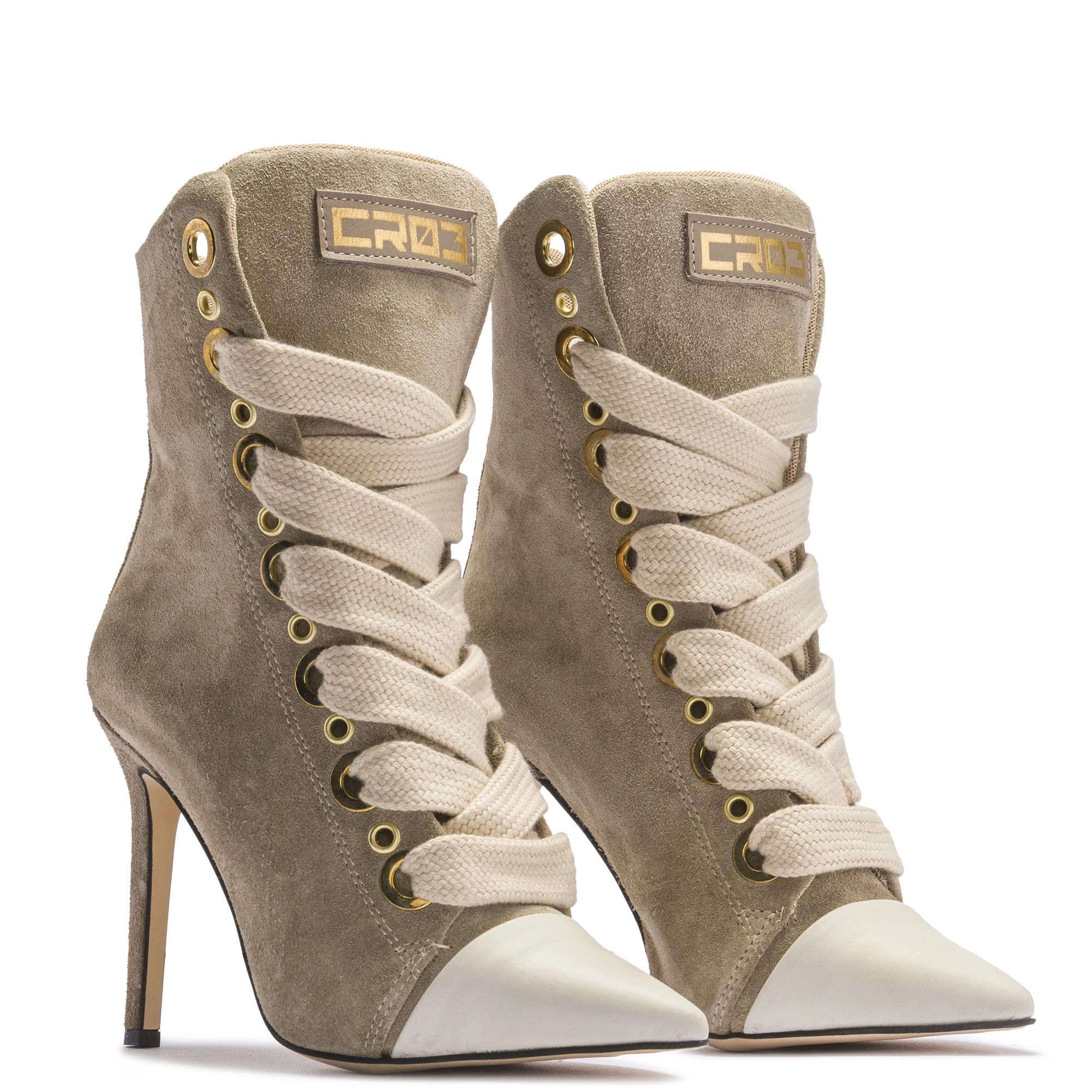 RUSH – Beige Suede