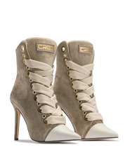 RUSH — Veloursleder — Beige