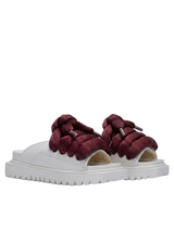 Sandalo — Pelle crema — LT Bordeaux