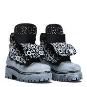 STARBOOT CUSTOM – White Eyelets Painted Edition