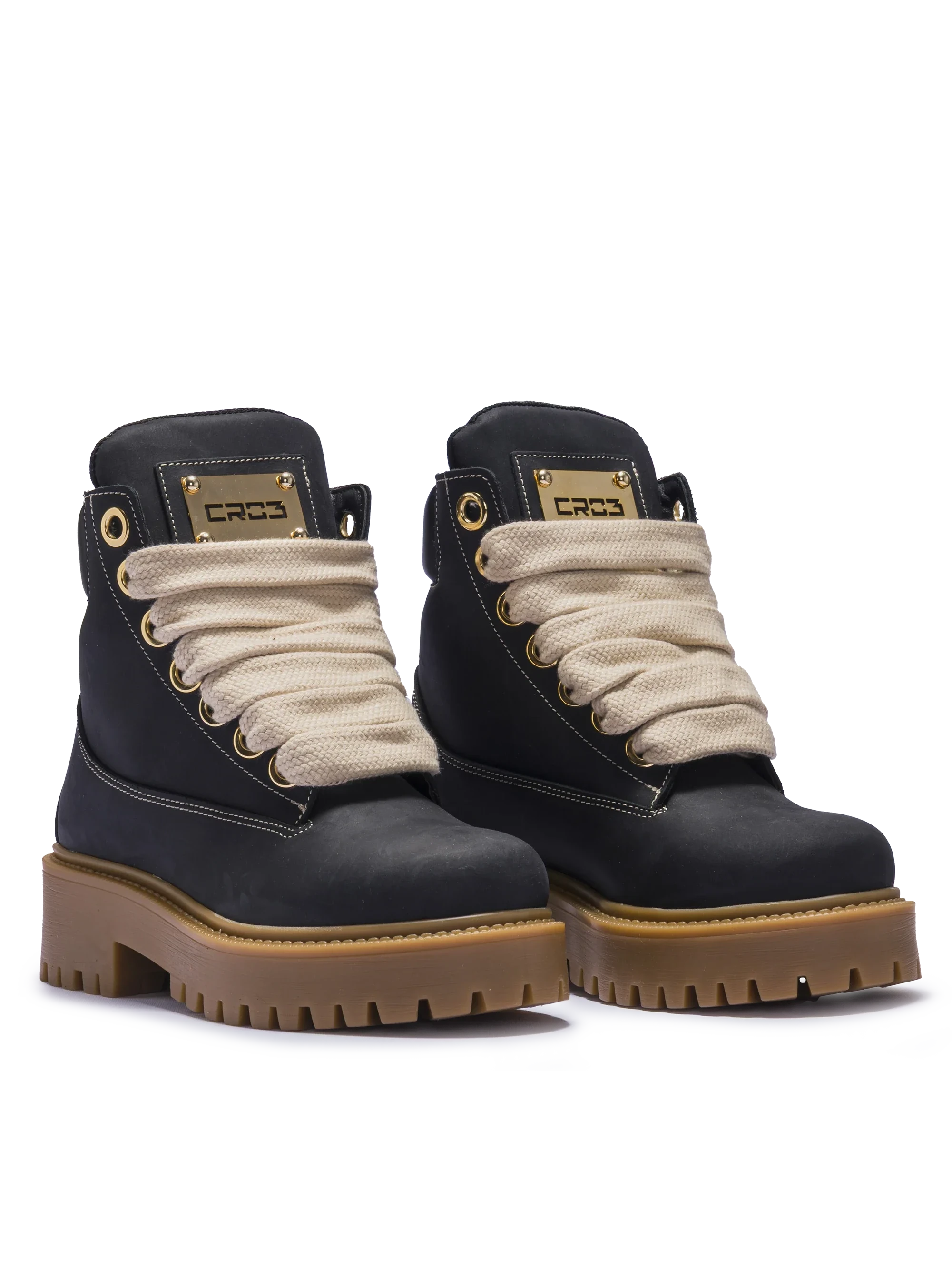 STARBOOT – Nubuck noir foncé