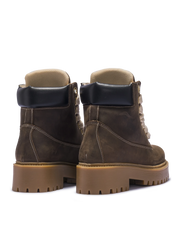 STARBOOT – Nubuck marron foncé