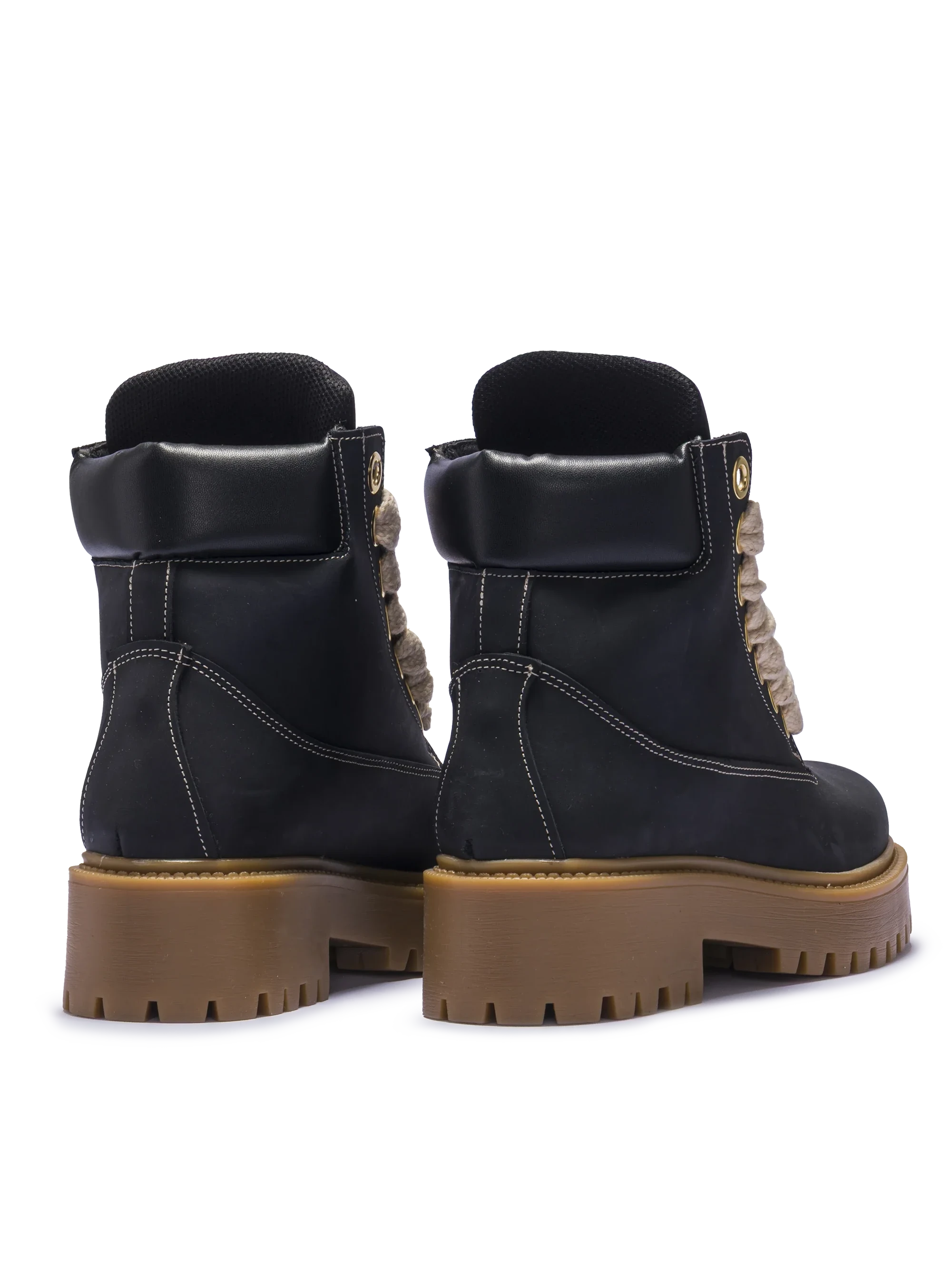 STARBOOT – Nubuck noir foncé