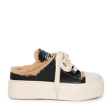 CALIPSO SABOT – Fur Black Sabot