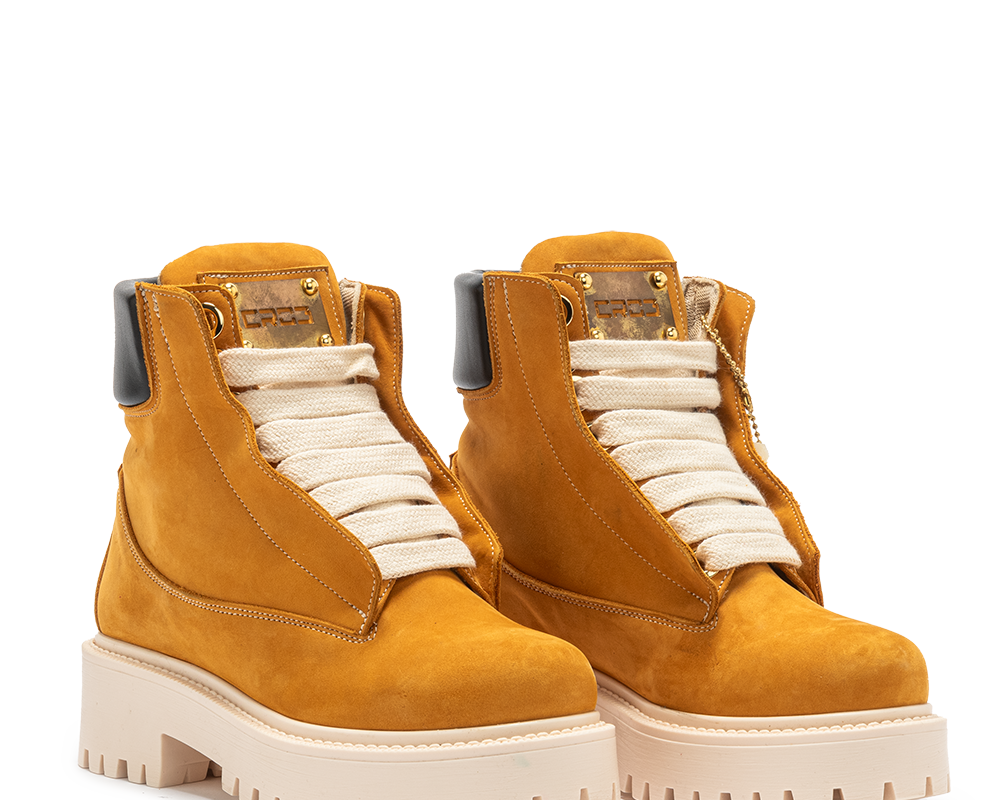 Starboot – Beige Nabuk-Sneaker-CRISTIANZEROTRE